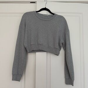 Reformation Hunter Sweatshirt – Cropped Pullover (Lightly Used) - Size S